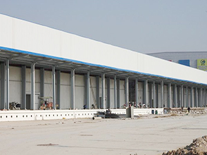 物流冷库建造完工图片