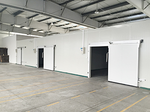 速冻冷库完工外景图片