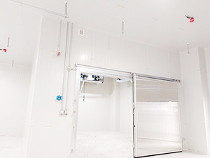 防爆冷库建造完工内景图