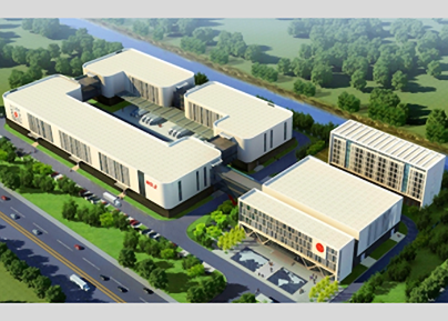 杭州百草味冷库运营出租鸟瞰图