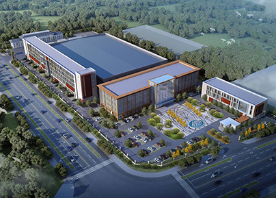 安徽产业园冷库出租招商鸟瞰设计图