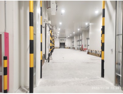 江苏灌南京东35000m3电商物流园冷库建造工程案例