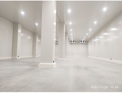 江苏灌南京东35000m3电商物流园冷库建造工程案例