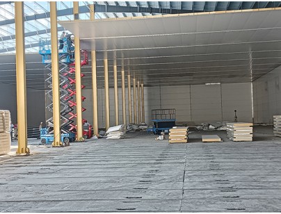 哈萨克斯坦58000m3食品存储气调冷库工程项目