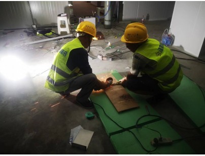 成都天台山制药35000m3综合库房医药冷链控温控湿冷库改造工程