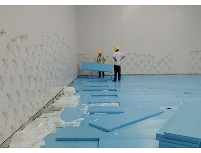 安徽翔威供应链14500m3保税区冷链物流冷库工程建造案例